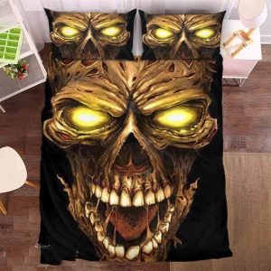 Badass Skull 1 Duvet Cover and Pillowcase Set Bedding Set