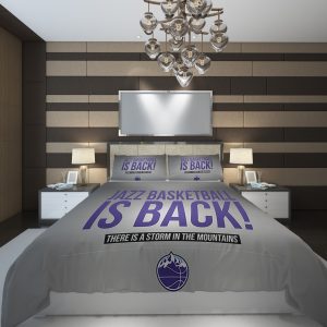 Basketball Nba Oklahoma City Thunder 804550 Duvet Cover and Pillowcase Set Bedding Set