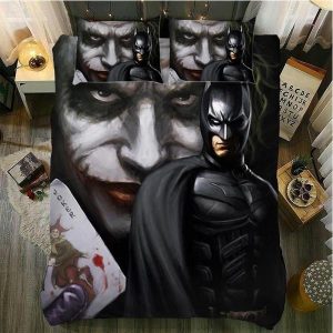 Batman Joker Duvet Cover and Pillowcase Set Bedding Set