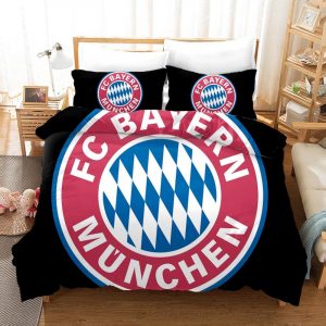 Bayern Munich Duvet Cover and Pillowcase Set Bedding Set