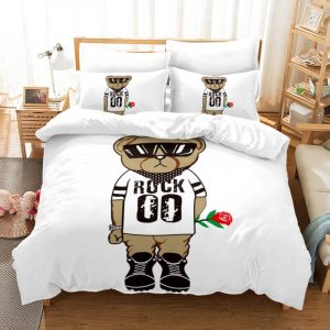 Bear Bo Duvet Cover and Pillowcase Set Bedding Set