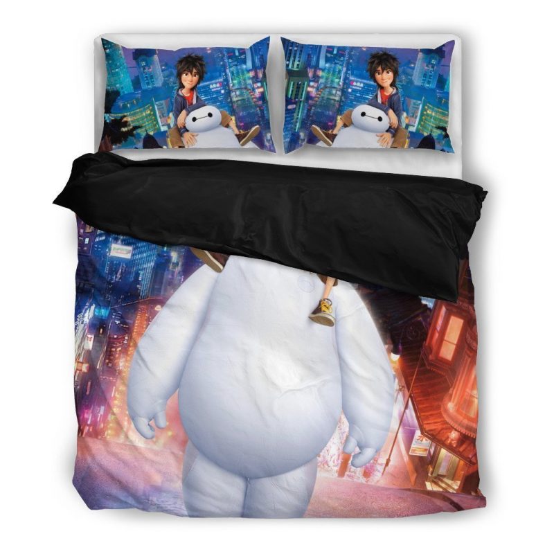 Big Hero 6 Duvet Cover and Pillowcase Set Bedding Set 127 Big Hero 6 Duvet Cover and Pillowcase Set Bedding Set 127