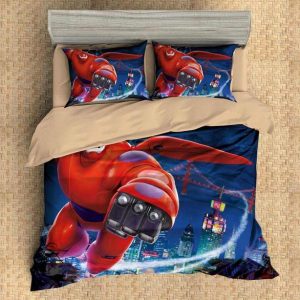 Big Hero Duvet Cover and Pillowcase Set Bedding Set 479