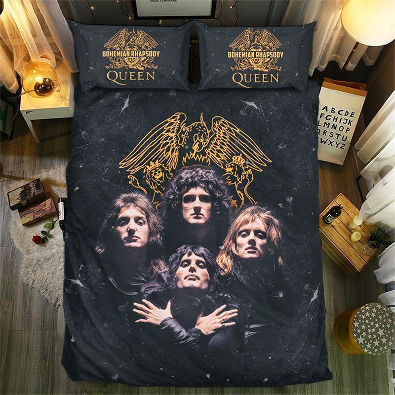 Bohemian Rhapsody Duvet Cover and Pillowcase Set Bedding Set Bohemian Rhapsody Duvet Cover and Pillowcase Set Bedding Set
