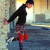 Boho New England Patriots Leggings With Fantastic Art
