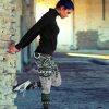 Boho New York Jets Leggings With Fantastic Art