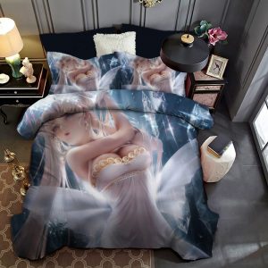Butterfly Goddess 2 Duvet Cover and Pillowcase Set Bedding Set
