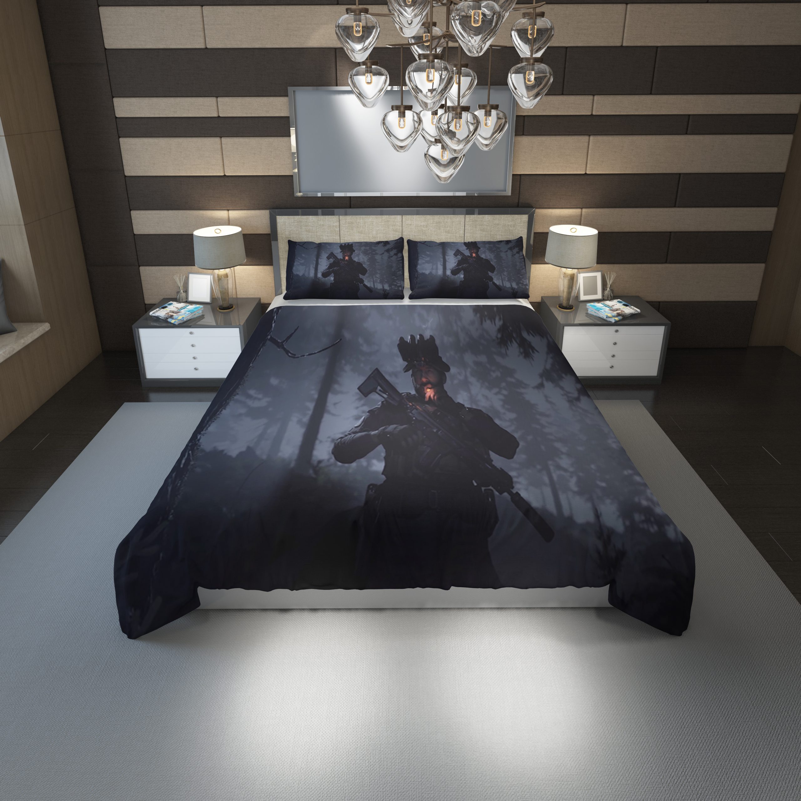 Call Of Duty Modern Warfare 2019 20 Duvet Cover and Pillowcase Set Bedding Set Call Of Duty Modern Warfare 2019 20 Duvet Cover and Pillowcase Set Bedding Set