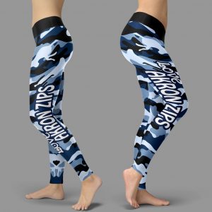 Camo Sporty Trending Fashion Fabulous Akron Zips Leggings