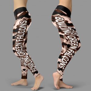 Camo Sporty Trending Fashion Fabulous Bowling Green Falcons Leggings