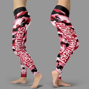 Camo Sporty Trending Fashion Fabulous Florida Panthers Leggings