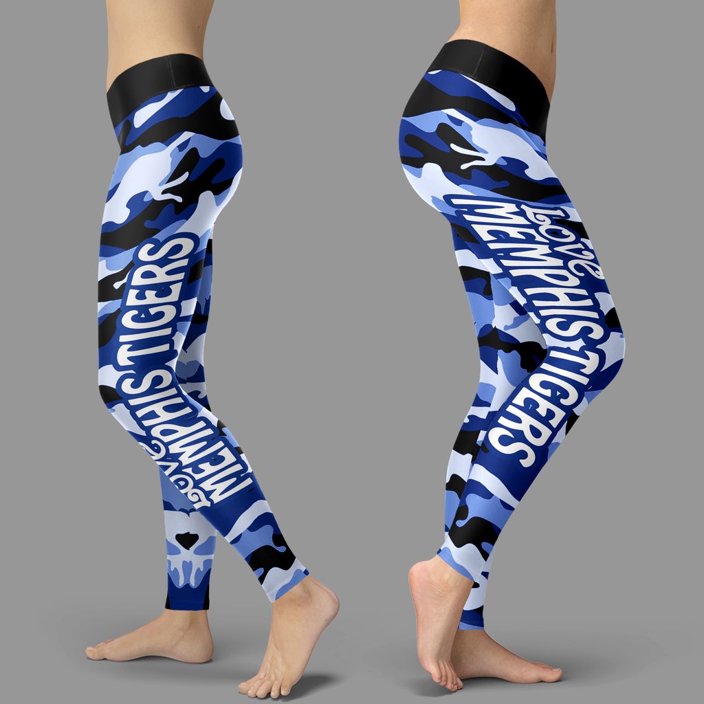 Camo Sporty Trending Fashion Fabulous Memphis Tigers Leggings Camo Sporty Trending Fashion Fabulous Memphis Tigers Leggings