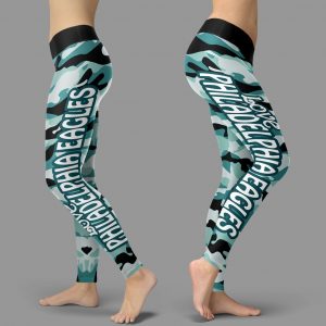 Camo Sporty Trending Fashion Fabulous Philadelphia Eagles Leggings