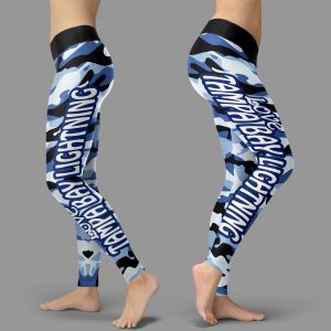 Camo Sporty Trending Fashion Fabulous Tampa Bay Lightning Leggings