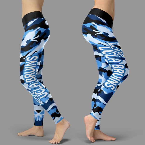 Camo Sporty Trending Fashion Fabulous UCLA Bruins Leggings