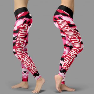 Camo Sporty Trending Fashion Fabulous Washington Capitals Leggings