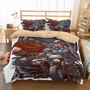 Captain America The Winter Soldier Duvet Cover and Pillowcase Set Bedding Set