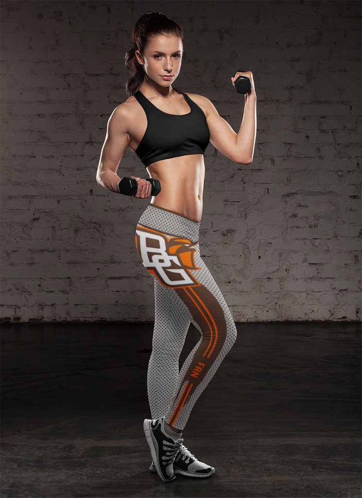 Charming Lovely Little Dots Along Body Bowling Green Falcons Leggings Charming Lovely Little Dots Along Body Bowling Green Falcons Leggings