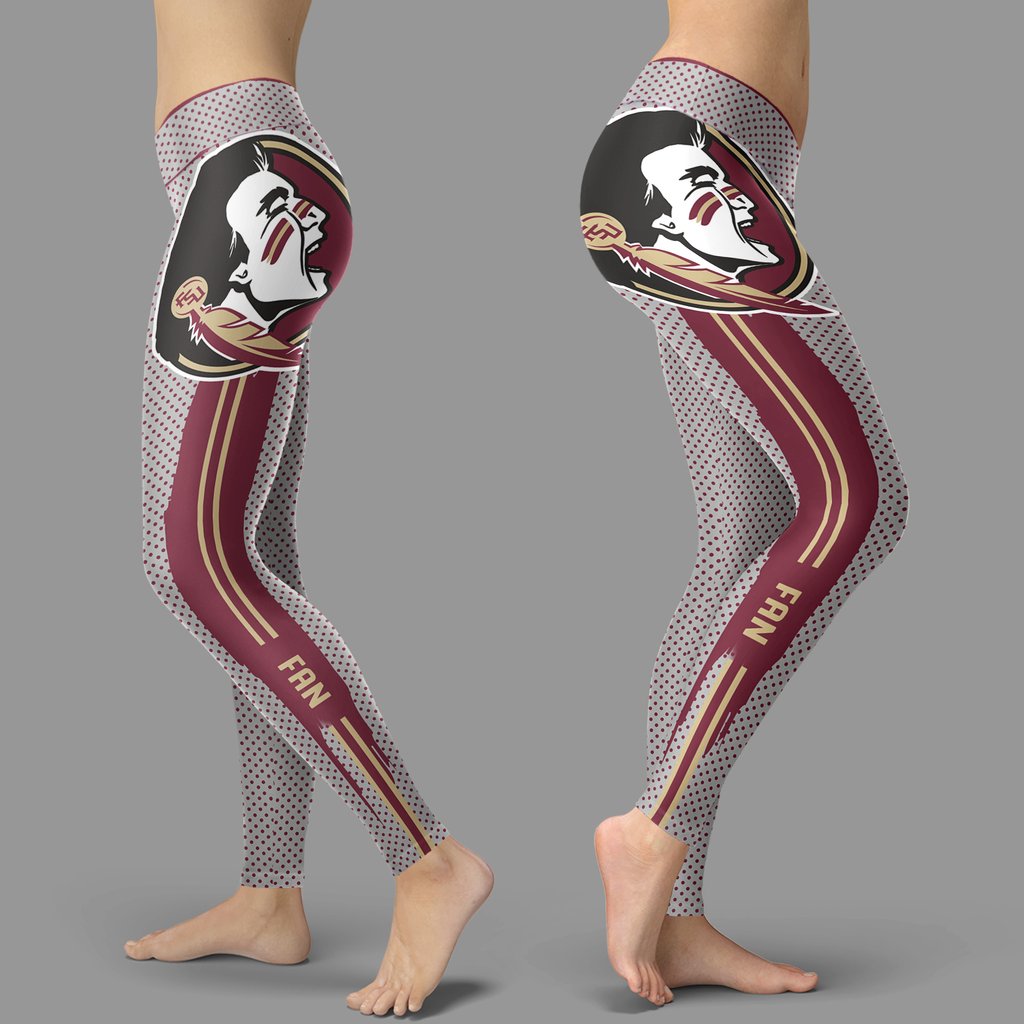 Charming-Lovely-Little-Dots-Along-Body-Florida-State-Seminoles-Leggings-1