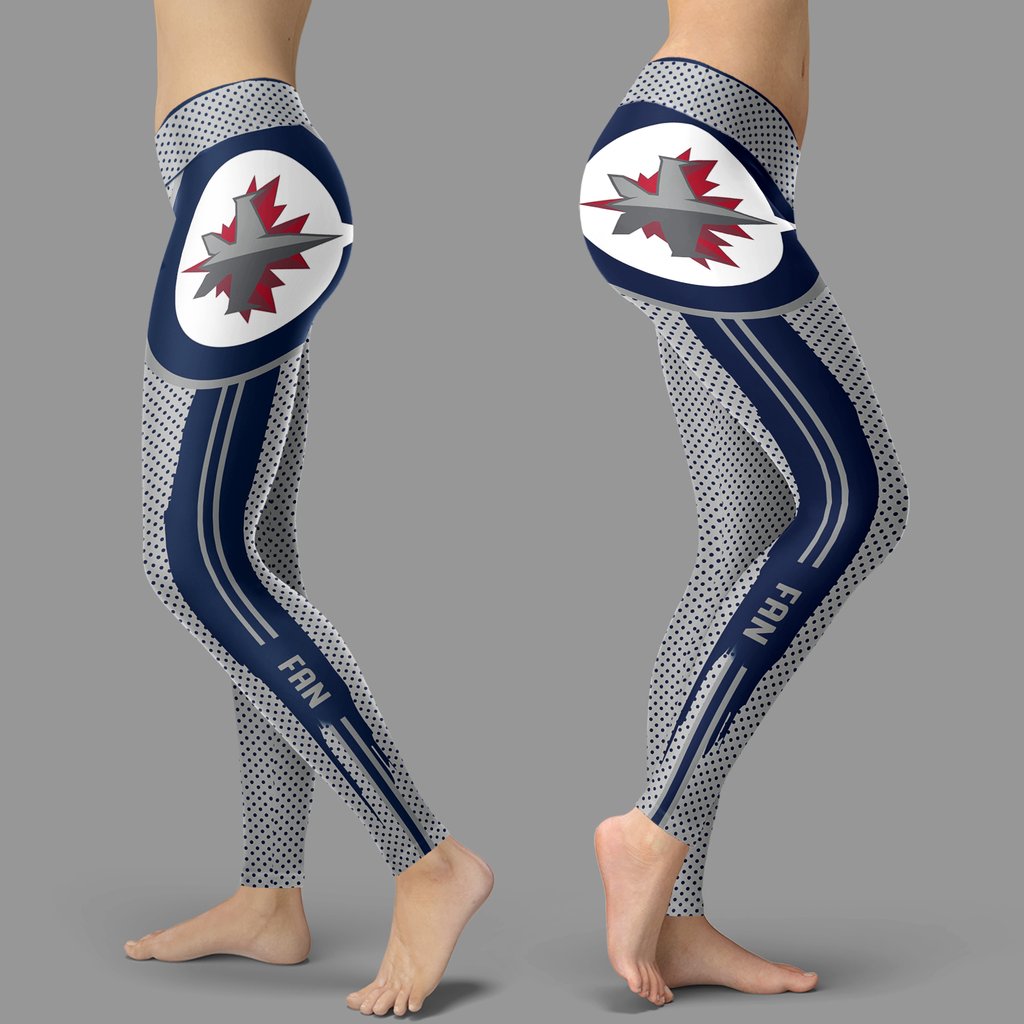 Charming-Lovely-Little-Dots-Along-Body-Winnipeg-Jets-Leggings-1
