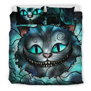 Cheshire Cat Duvet Cover and Pillowcase Set Bedding Set