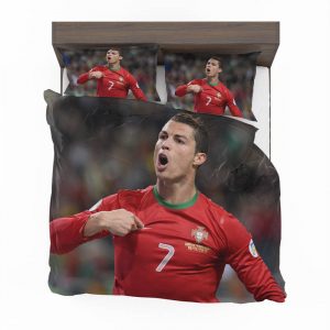 Christiano Ronaldo Duvet Cover and Pillowcase Set Bedding Set 954