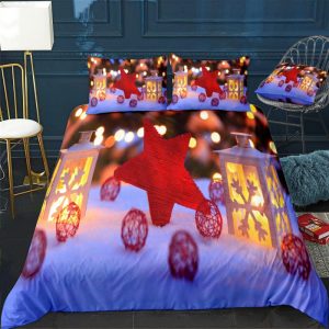 Christmas 9733553 Duvet Cover and Pillowcase Set Bedding Set