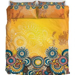 Coloful Mandala Duver Duvet Cover and Pillowcase Set Bedding Set