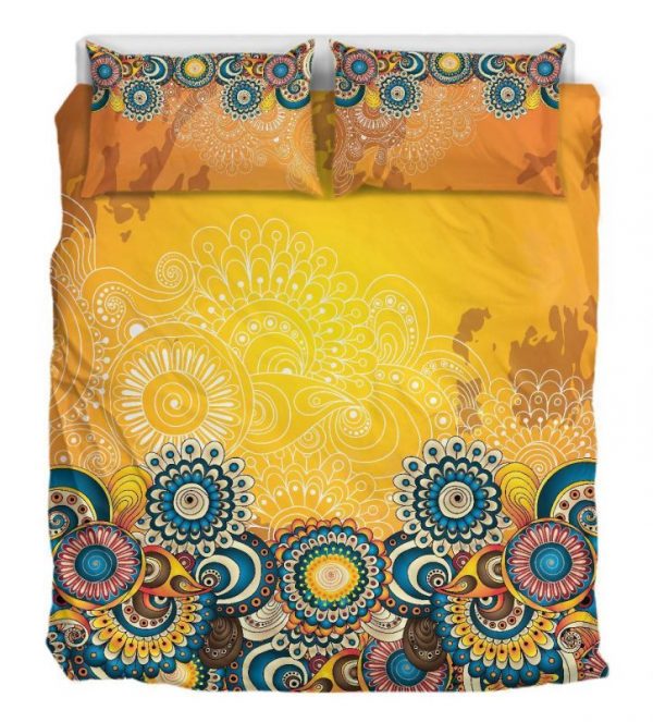 Coloful Mandala Duver Duvet Cover and Pillowcase Set Bedding Set