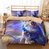 Colorful Lion Duvet Cover and Pillowcase Set Bedding Set