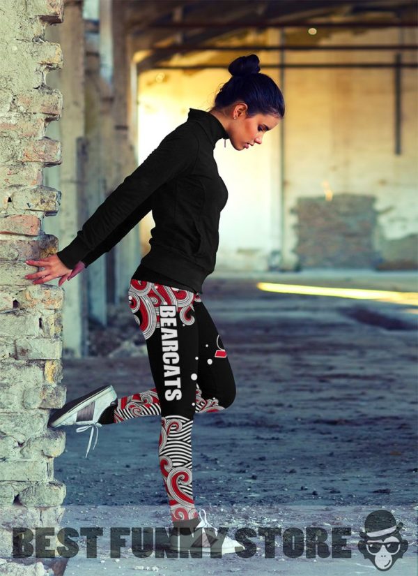 Colorful Summer With Wave Cincinnati Bearcats Leggings
