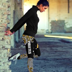 Colorful Summer With Wave Pittsburgh Pirates Leggings