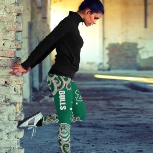 Colorful Summer With Wave South Florida Bulls Leggings