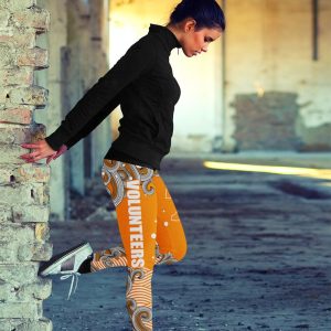 Colorful Summer With Wave Tennessee Volunteers Leggings