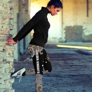 Colorful Summer With Wave Vegas Golden Knights Leggings