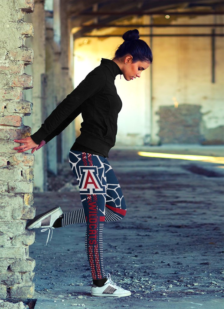 Cool Air Lighten Attractive Kind Arizona Wildcats Leggings Cool Air Lighten Attractive Kind Arizona Wildcats Leggings