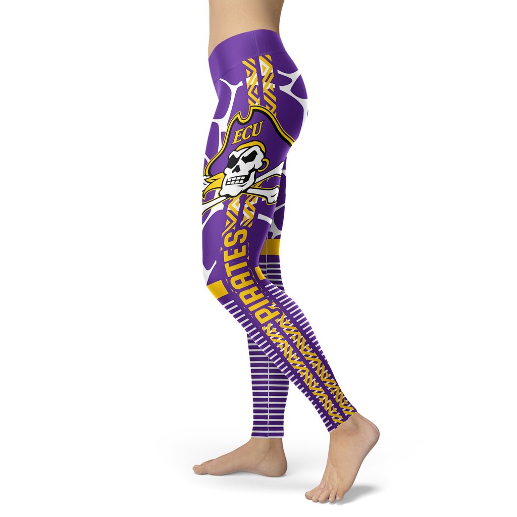 Cool-Air-Lighten-Attractive-Kind-East-Carolina-Pirates-Leggings-1