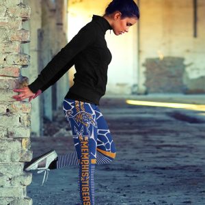 Cool Air Lighten Attractive Kind Memphis Tigers Leggings