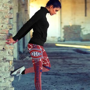 Cool Air Lighten Attractive Kind Montreal Canadiens Leggings