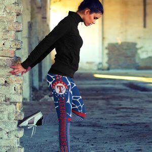 Cool Air Lighten Attractive Kind Texas Rangers Leggings