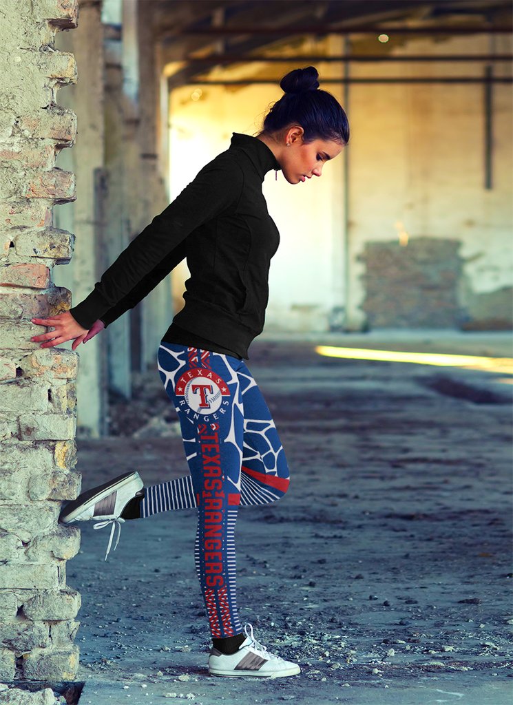 Cool Air Lighten Attractive Kind Texas Rangers Leggings Cool Air Lighten Attractive Kind Texas Rangers Leggings