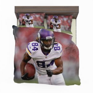 Cordarrelle Patterson Nfl Minnesota Vikings Duvet Cover and Pillowcase Set Bedding Set