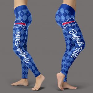 Cosy Seamless Border Wonderful Buffalo Bills Leggings