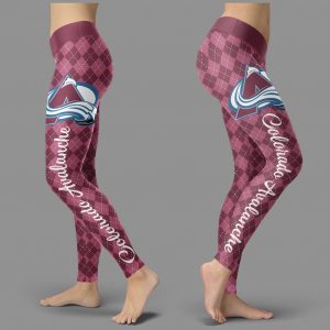 Cosy Seamless Border Wonderful Colorado Avalanche Leggings