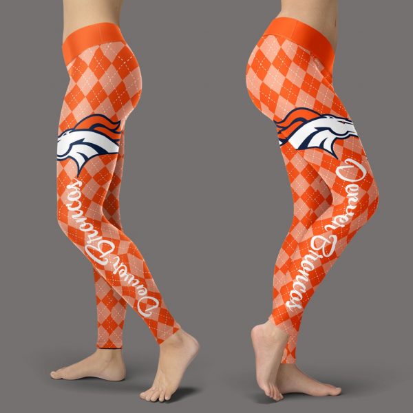 Cosy Seamless Border Wonderful Denver Broncos Leggings