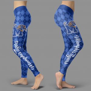 Cosy Seamless Border Wonderful Memphis Tigers Leggings