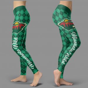 Cosy Seamless Border Wonderful Minnesota Wild Leggings