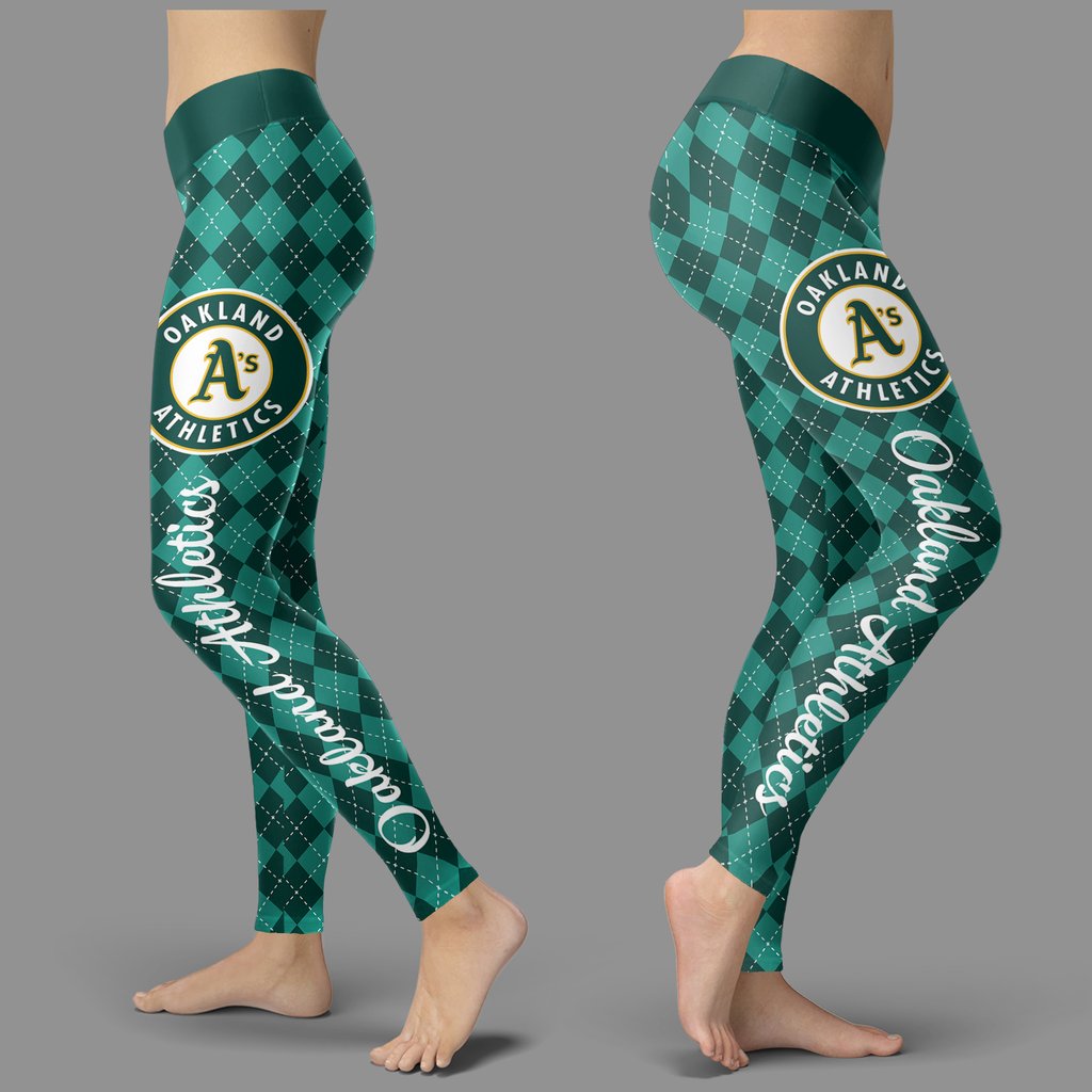 Cosy Seamless Border Wonderful Oakland Athletics Leggings Cosy Seamless Border Wonderful Oakland Athletics Leggings
