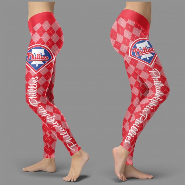 Cosy Seamless Border Wonderful Philadelphia Phillies Leggings