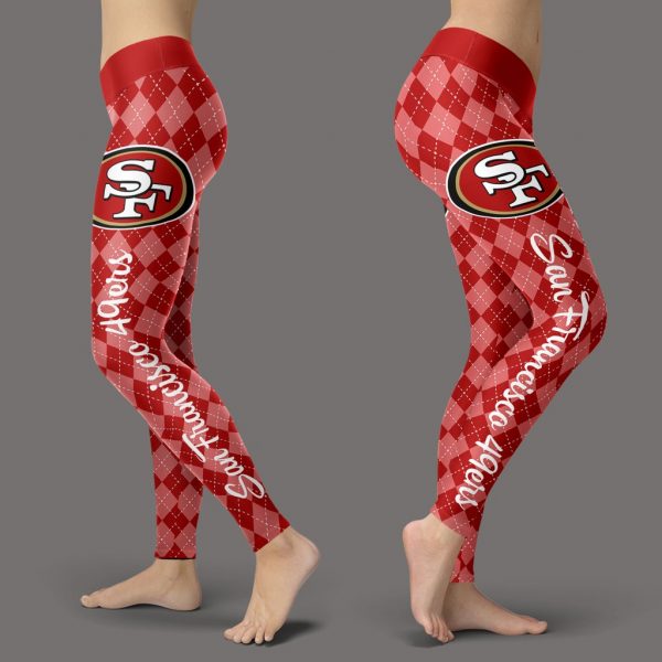 Cosy Seamless Border Wonderful San Francisco 49ers Leggings